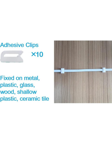 Cable de Extensión de Alimentación 3.05m para Cámaras de Seguridad