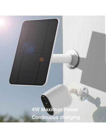 Panel Solar 4W 6V Bob Seger para Arlo Essential - Paquete de 3