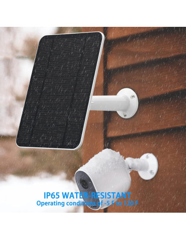 Panel Solar 4W 6V Bob Seger para Arlo Essential - Paquete de 3