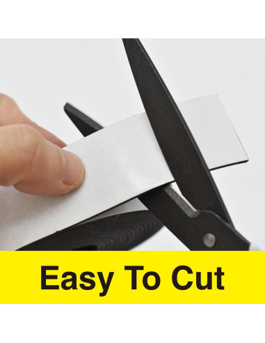 Cinta Magnética MagX 25mm x 3m Ultra Gruesa 1.5cm Adhesiva