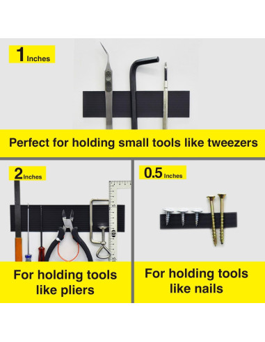 Cinta Magnética MagX 25mm x 3m Ultra Gruesa 1.5cm Adhesiva