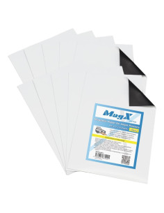 Hojas Magnéticas Imprimibles MagX, 21.6x27.9 cm, 10 Unidades