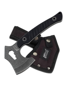 Hacha MTech USA MX-AXE10BK Acero Inoxidable 20.96 cm EDC Táctico