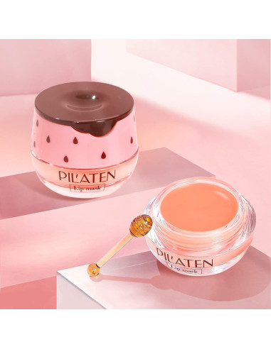 Bálsamo Labial Hidratante Loobexery Miel y Fresa 5.5g - 2 Unidades