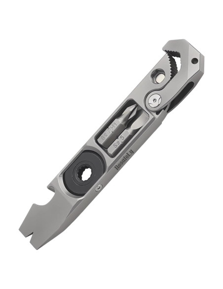 Barra de Palanca EDC de Titanio ResafeLy - Multiusos Compacta