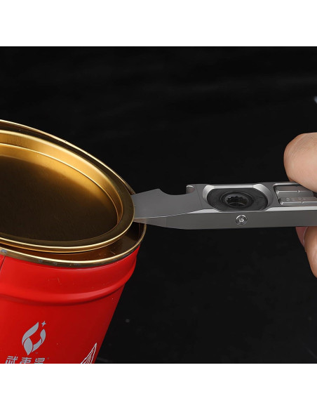 Barra de Palanca EDC de Titanio ResafeLy - Multiusos Compacta