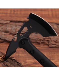 Hacha de Camping Skuaoy Táctica de Acero Inoxidable 38.4x20.5 cm 2