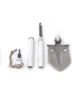 Pala de Supervivencia Táctica Snake Eye Multifuncional 0.45 kg 2