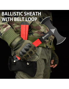 Hacha de Lanzamiento NedFoss Vikingo 30.2 cm Doble Filo 2