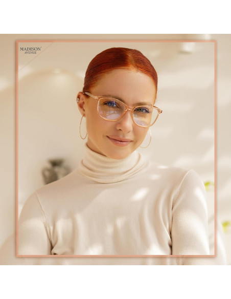 Gafas de Lectura TR90 Madison Avenue Antirreflejo 1.5x Marrón