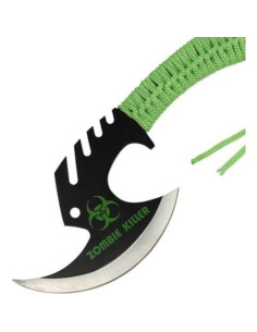 Hacha Lanzadora Snake Eye Tactical Verde 28 cm con Funda 2