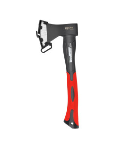Hacha de Corte DESHIL 15" (38.1 cm) Acero al Carbono Rojo