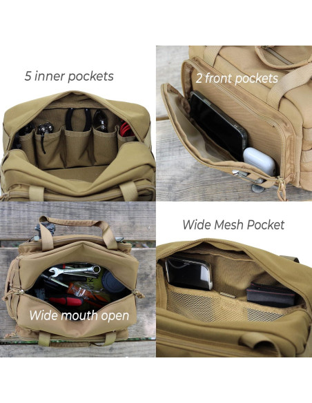 Bolsa de Herramientas COREFLEX 30.48 cm Resistente Táctica