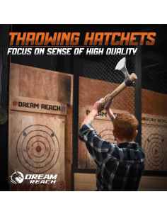 Conjunto de Hachas de Lanzamiento Dream Reach 2 Pack 38 cm 2