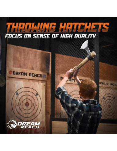 Conjunto de Hachas de Lanzamiento Dream Reach 2 Pack 38 cm