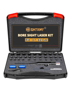 Kit de Boresighter de Láser Rojo SNTXMY con 32 Adaptadores