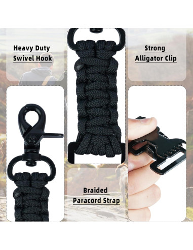 Soporte de Clip KUNN para Guantes Tácticos - 2 Piezas