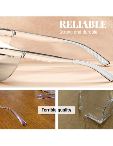 Gafas de Seguridad Antiempañantes Woolike - Unisex, Lentes Anti-Luz Azul