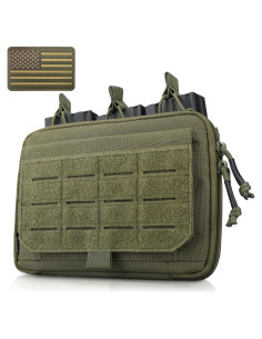 Bolsa Administrativa Canguro WYNEX Modular 23x5x16cm Verde