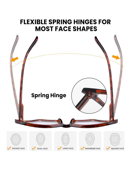 Gafas de Lectura Sobredimensionadas GUD 10 Paquetes Mujeres Gafas de Lectura Sobredimensionadas GUD 10 Paquetes Mujeres