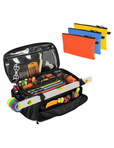 Bolsa de Herramientas Rexmica 42.9x22.1x23.6cm con 3 Bolsas
