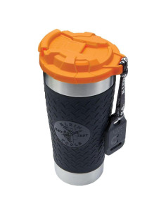 Vaso Aislado de Acero Inoxidable Klein Tools 20 Oz con Tapa