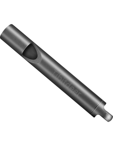 Silbato de Emergencia Titanio Tibitdeer 120dB con Anillos