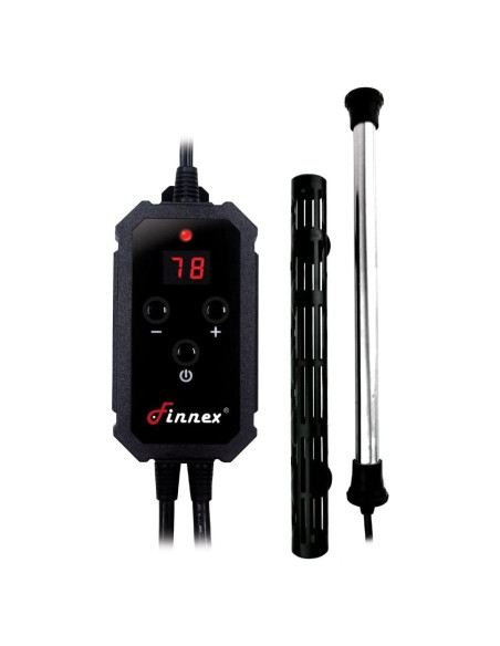 Calentador de Acuario de Titanio Finnex STE 200W con Controlador