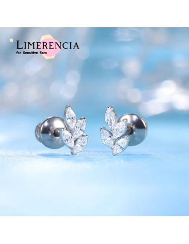 Pendientes de Titanio Hipoalergénicos Limerencia 20G 6mm