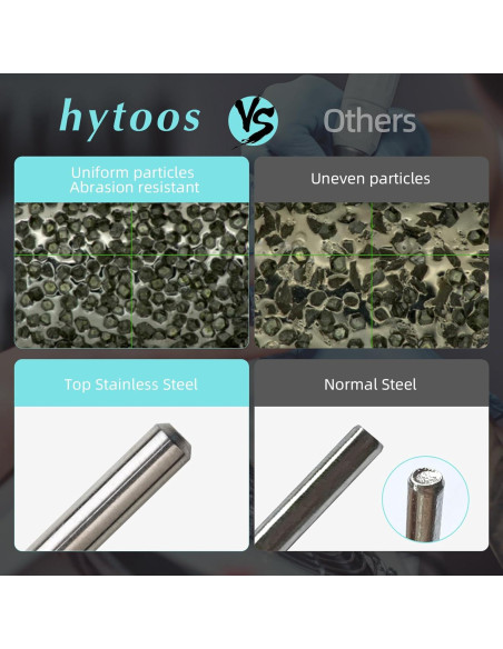 Broca Limpiadora de Cutículas 2mm hytoos - Titanio Fino