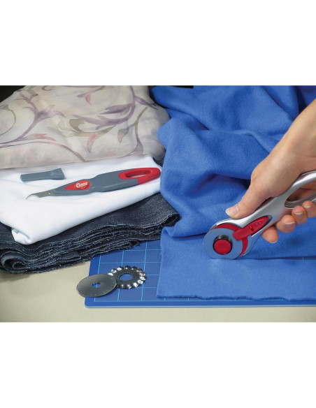 Cortador Rotativo Clauss 45 mm Titanio Ergonomico