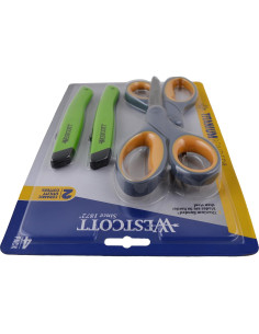 Tijeras Westcott 20.32 cm Titanio + Cortador Cerámica 4 Pzas 2