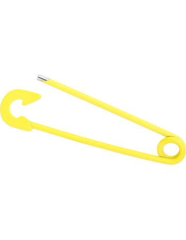 Pendiente Industrial 14G Cuerpo Caramelo Acero Mate 38mm