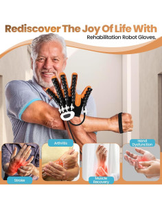 Guantes de Rehabilitación Dvoliaw Mano Izquierda S 4 Modos 2