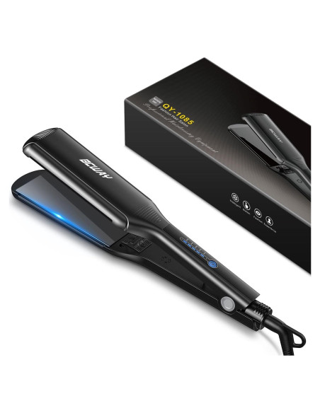 Plancha de Pelo Profesional BCWAY Titanio Flotante 5 Temperaturas