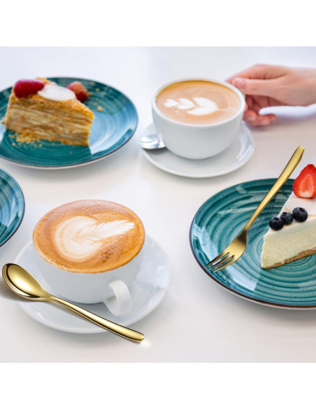 Juego de Cubiertos Berglander Oro 48 Piezas Acero Inoxidable