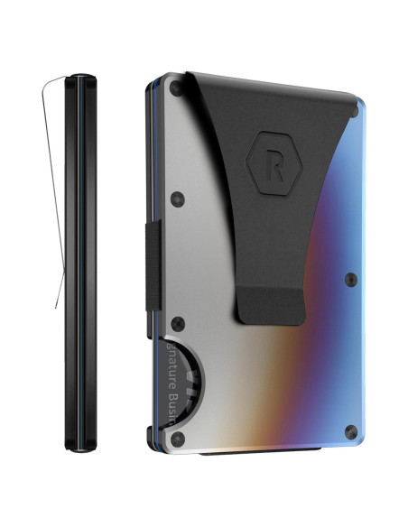 Billetera Ridge para hombres con bloqueo RFID - Titanio quemado Billetera Ridge para hombres con bloqueo RFID - Titanio quemado