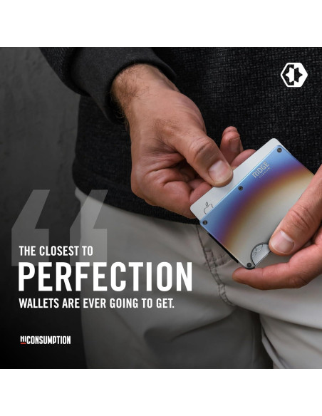 Billetera Ridge para hombres con bloqueo RFID - Titanio quemado Billetera Ridge para hombres con bloqueo RFID - Titanio quemado
