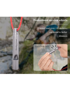 Silbato de Emergencia Titanio Boundless Voyage Ti9010O 2
