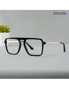 Montura de Gafas Aviador Zeelool con Lentes Antiluz Azul para Hombres 2