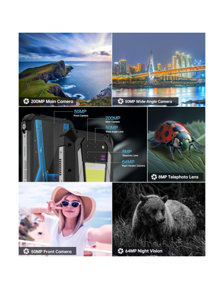 Teléfono Inteligente Resistente 8849 Tanque 3 Pro 5G 32GB RAM 512GB Teléfono Inteligente Resistente 8849 Tanque 3 Pro 5G 32GB RAM 512GB