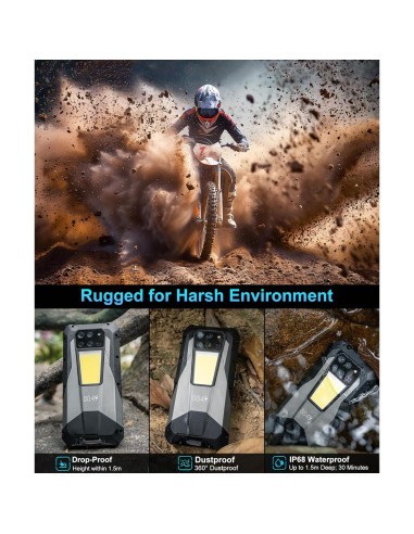 Teléfono Inteligente Resistente 8849 Tanque 3 Pro 5G 32GB RAM 512GB