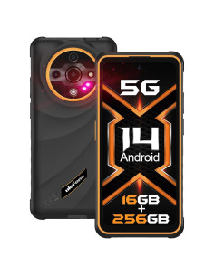 Ulefone Armor X31 Pro 5G Teléfono Resistente 16GB+256GB Naranja