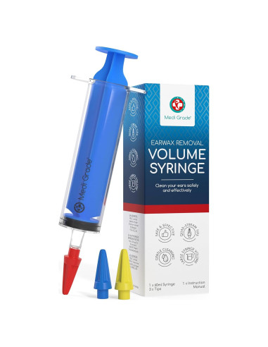 Kit de Extracción de Cerumen Medi Grade con Jeringa 60 ml