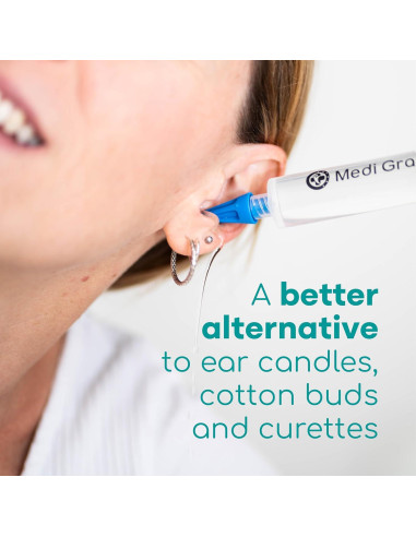 Kit de Eliminación de Cerumen Medi Grade con Jeringa y Gotas