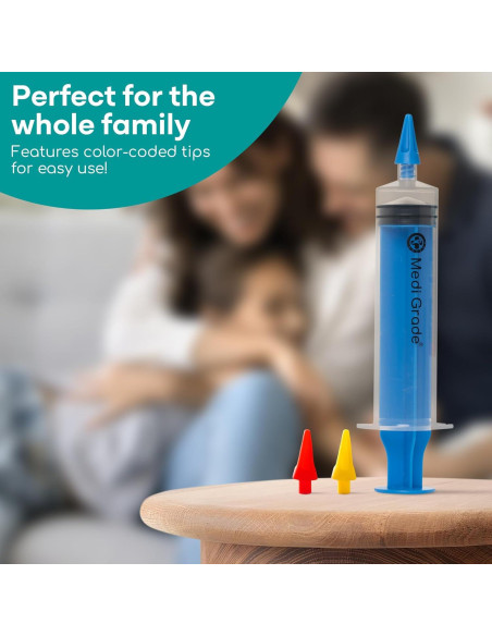 Kit de Extracción de Cerumen Medi Grade con Jeringa 60 ml