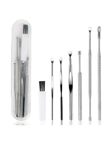 Juego de Herramientas de Limpieza de Oídos BetyBedy 7 Pcs