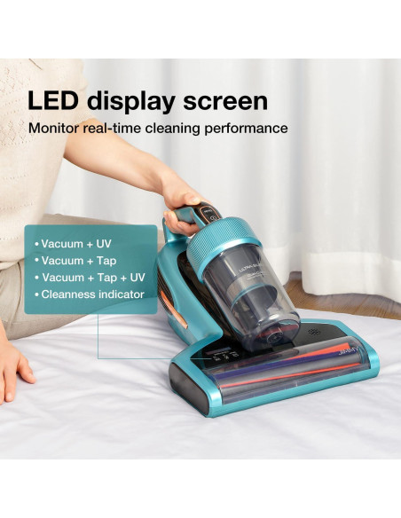 Aspiradora de Colchones Jimmy BX7 Pro 480W con Luz UV y HEPA