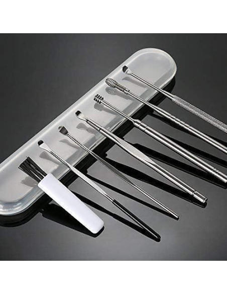 Juego de Herramientas de Limpieza de Oídos BetyBedy 7 Pcs