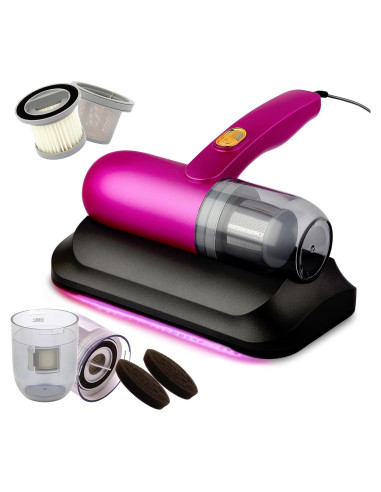 Aspiradora de Cama JJZNCLLEN HB001 120W Luz UV Filtro HEPA